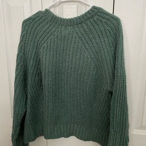 Green Knit Sweater